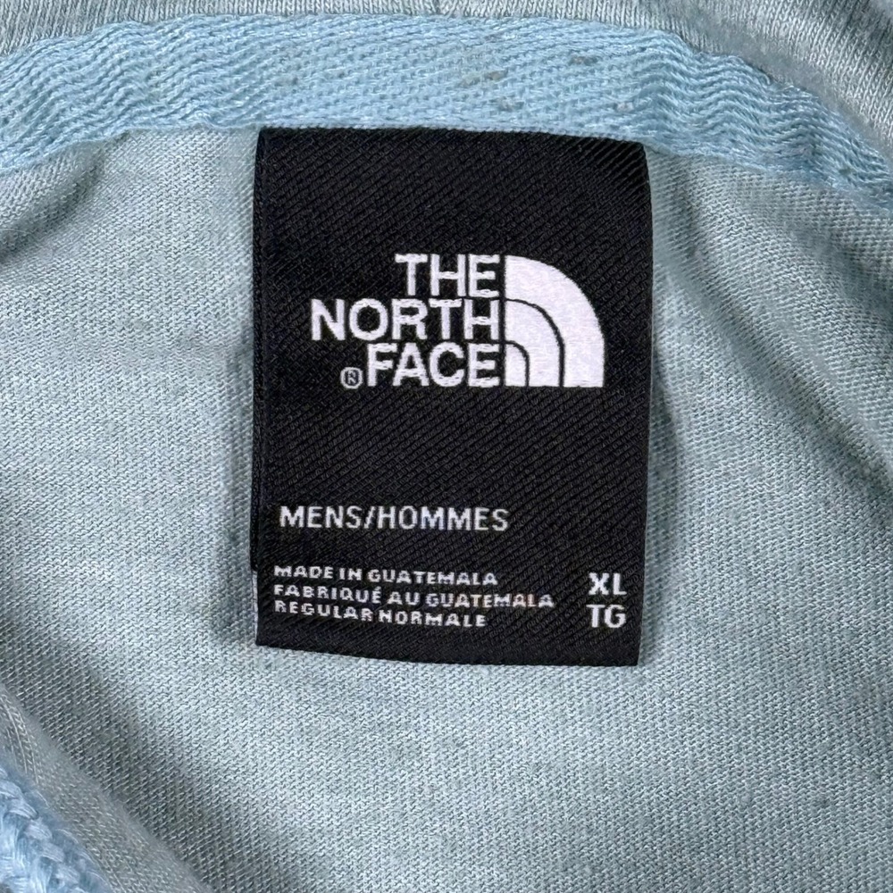 The North Face Mens XL Never Stop Exploring Hoodie Long Sleeve Tee Seafoam Green - Picture 4 of 8